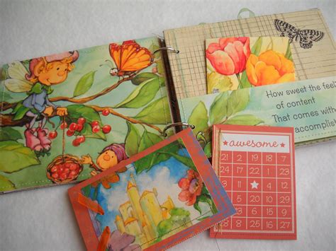 This Is A Journal Made From An Old Calendar Handmade Journals Art