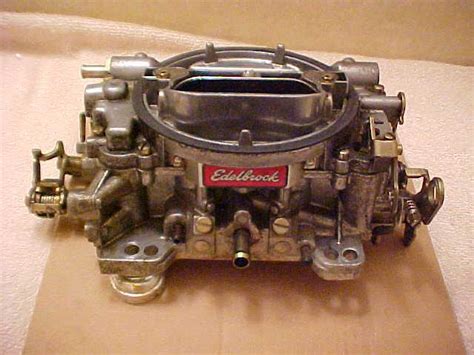 Buy Edelbrock 1407 750 Cfm Carb Used Very Little With New Studs And Nuts