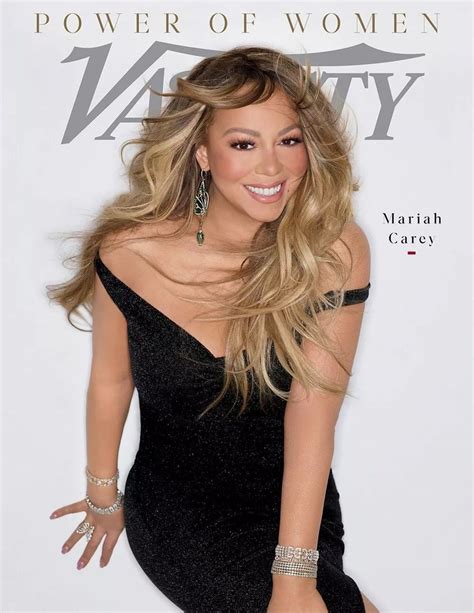 My memoir the meaning of mariah carey is in stores now!. MARIAH CAREY in Variety Magazine Power of Women Issue 2019 ...