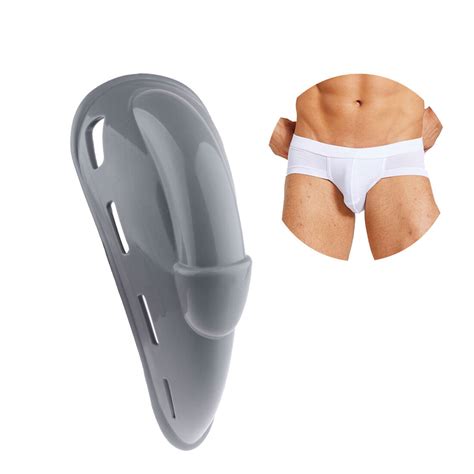 Hot Men Enlarge Silicone Underwear Padded Pouch Penis Enhancer Up Boxers Panties Ebay