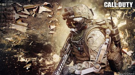 Call Of Duty Advanced Warfare Wallpaper By Thesyanart On Deviantart