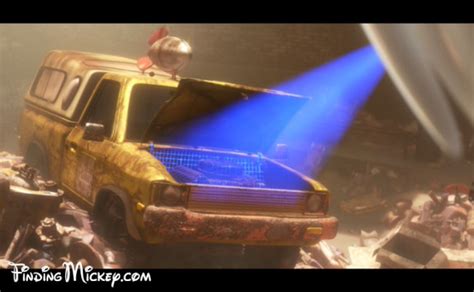 Wall E Pizza Planet Truck Disney•pixar Studios Animated Features