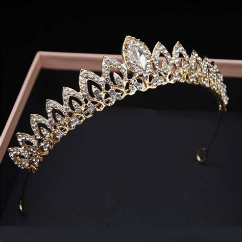 Prom Princess Queen Crown Pageant Bridal Wedding Tiara Tullelux