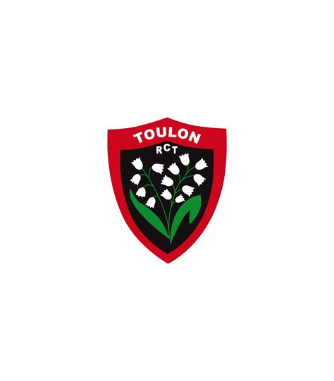 Autocollant Rugby Rugby Club Toulonnais 9 Cm Rct Chez Rugby Cor