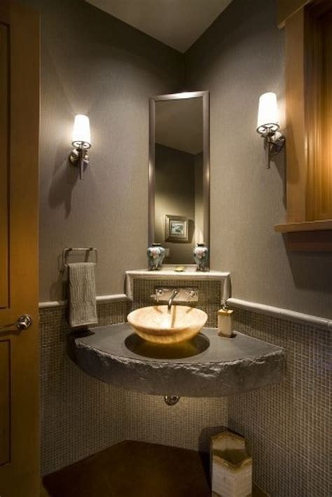 10 Small Bathroom Ideas For Minimalist Houses Corner Sink Bathroom