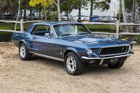 1967 Ford Mustang 289 Automatic Coupe Arcadian Blue Sold Muscle Car