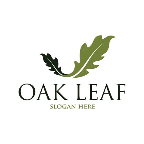 Premium Vector Oak Leaf Vector Logo Isolated Logo Templates