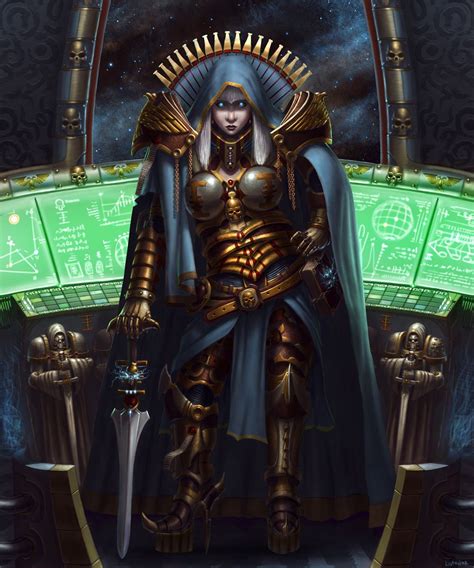 Inquisitor Elezobet By Listenerkz On Deviantart Warhammer 40k