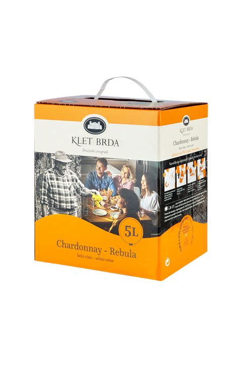 Chardonnay Rebula Box 5 L Klet Brda