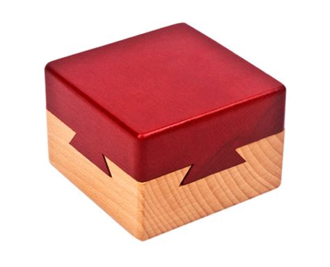 Magic Puzzle Box Wooden Secret Compartment Intelligence Brain Toys T