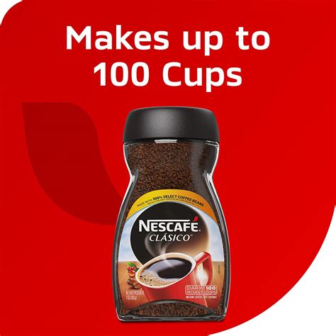 Buy Nescafe Clasico Dark Roast Instant Coffee 7 Ounce Packaging May