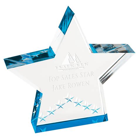 Custom Personalized Star Award