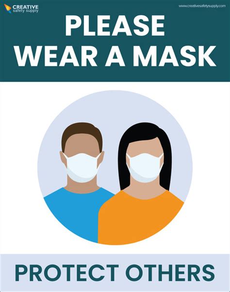 Please Wear A Mask Protect Others Poster
