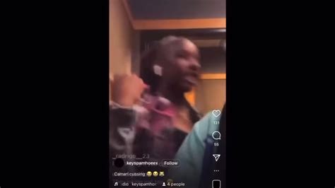 Camari Cussing On Ig Live Cj So Cool Youtube