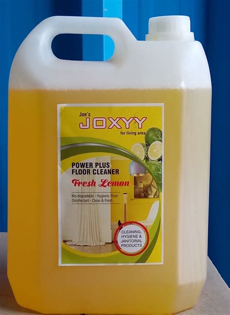 Yellow Disinfectant Floor Cleaner Packaging Type Can Rs 275 5 Ltr