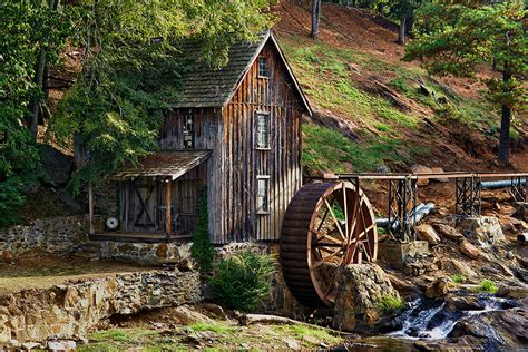 Grist Mills And Covered Bridges On Behance