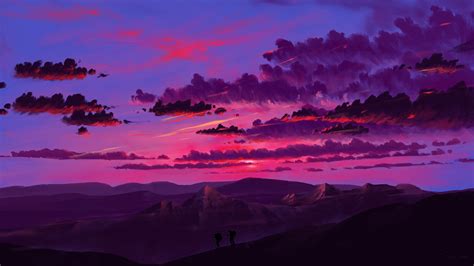 Wallpaper Cloud Atmosphere Ecoregion Purple Natural Landscape