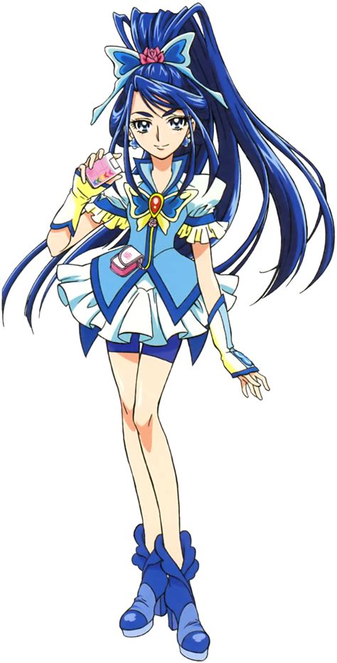 Image Pretty Cure 5 Gogo Cure Aqua Pose2png Magical Girl Mahou