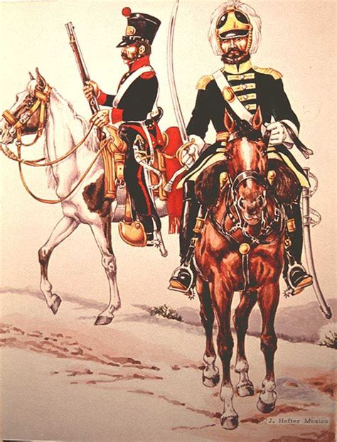 Uniforms Of The Mexican Soldier