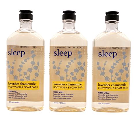 Aromatherapy Sleep Lavender Chamomile Body Wash And Foam Bath 10 Fl Oz