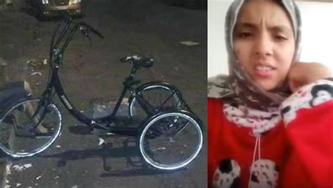 بالفيديو فتاة من ذوي الاحتياجات الخاصة تستجدي سارق دراجتها أن يردها إليها وحملة فيسبوكية