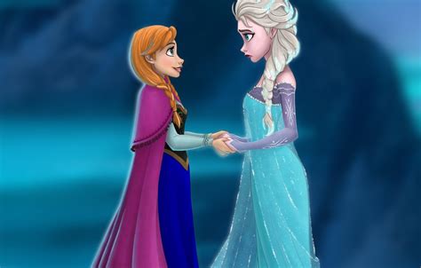 Wallpaper Frozen Disney Sisters Anna Anna Dresses Disney Elsa