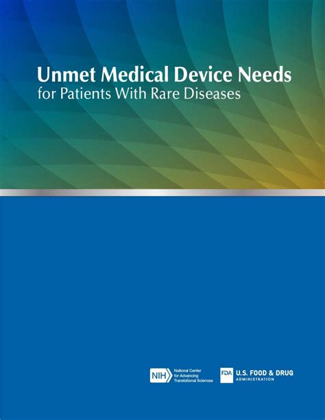 Unmet Medical Device Needs For Patients With Rare Diseases Docslib