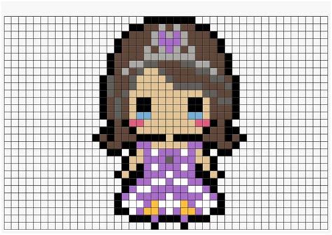 Pixel Art Princesse Disney Png Image Transparent Png Free Download On