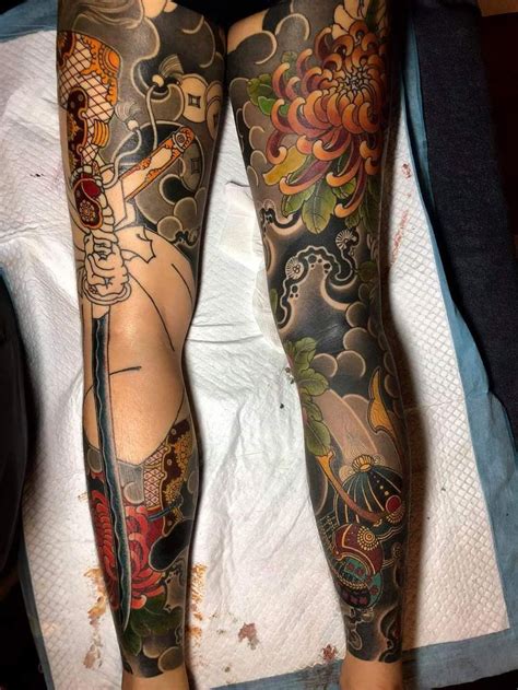Hình xăm nhật cổ full chân : Nhật cổ tatoo full chân | Tatoo, Hình xăm, Hình xăm nhật