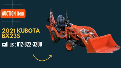 2021 Kubota Bx23s For Sale Youtube