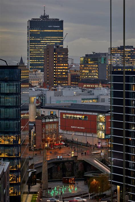 Mark Waugh Photographer Manchester City Centre Skyline