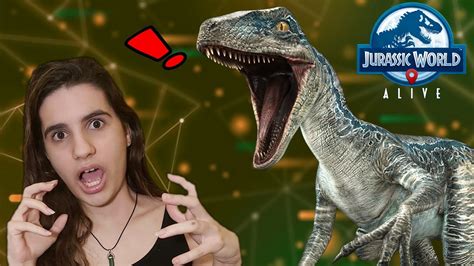 Jurassic World Alive Blue Velociraptor Como Conseguirla Y Peleas Con Ella En Español
