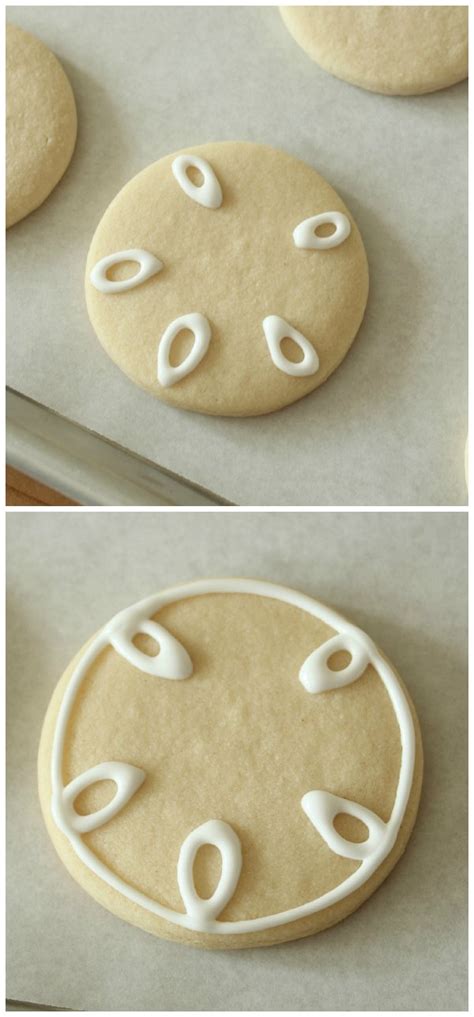 Simple Sand Dollar Cookies | Summer sugar cookies, Sand dollar cookies