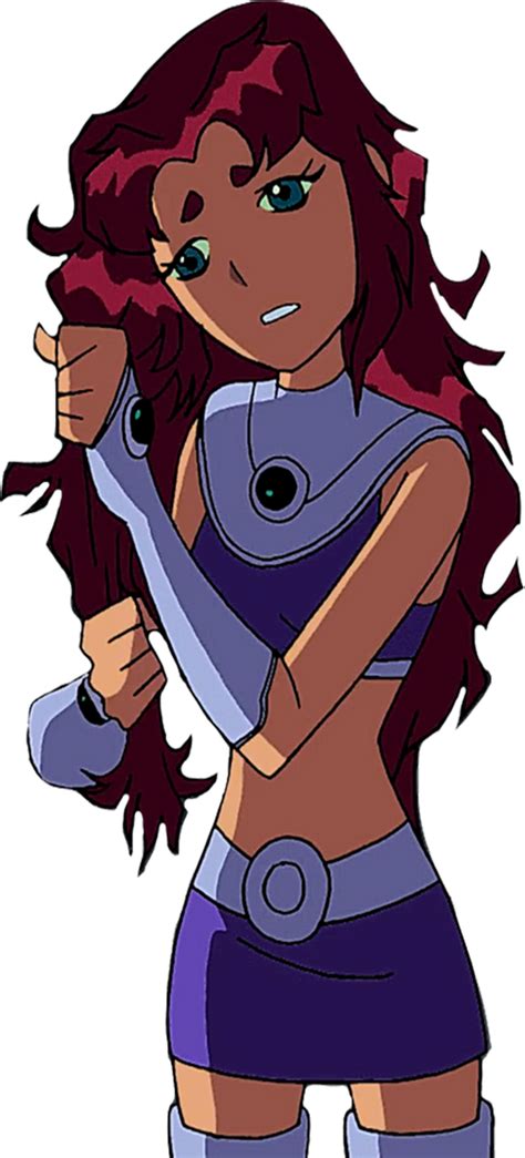 Starfire 2003 With Her Messy Hair Vector By Homersimpson1983 On Deviantart