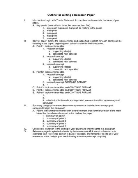 Biographical Research Paper Sample Format For Writing A Chemistry L