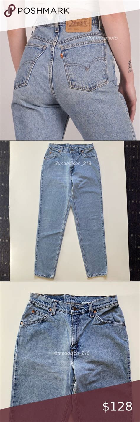 Levis Vintage 912 High Rise Mom Jeans Fit 29”