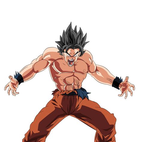 Gokus New Transformation Render By Nourssj3 On Deviantart