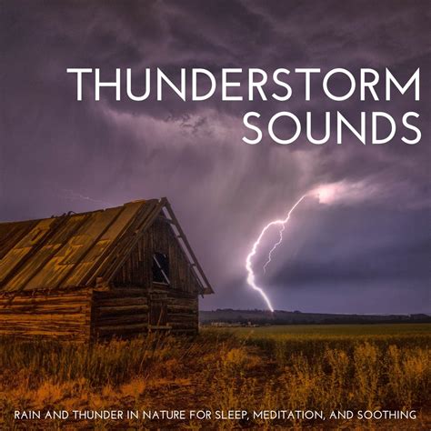 SleepTherapy - Thunderstorm Sounds: Rain and Thunder in Nature for ...