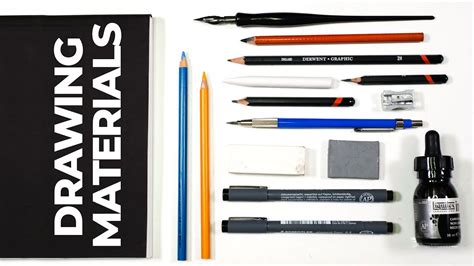 10 Essential Drawing Materials For Serious Beginners Youtube