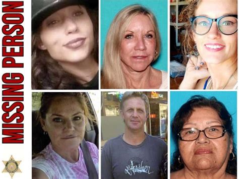 Detectives Search For 6 People Whove Gone Missing Around Californias