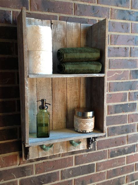 How to make rustic shelves for home decor? Furniture. Furniture. Unique And Cool Bathroom Shelves ...