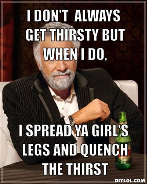 thirsty girl jokes