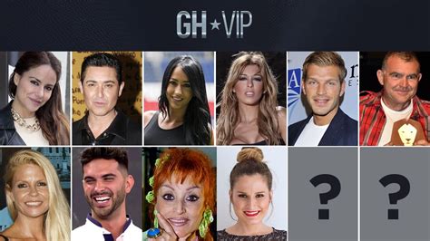 GH VIP 2018 Concursantes Confirmados Hasta Hoy 7 De Septiembre
