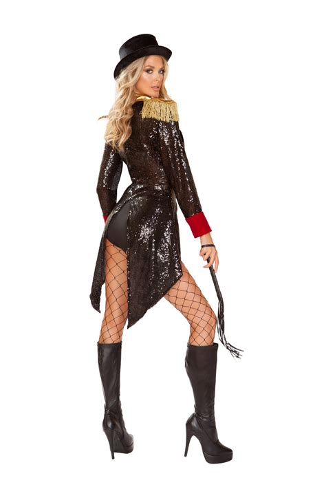 adult circuse ringmaster woman costume 103 99 the costume land