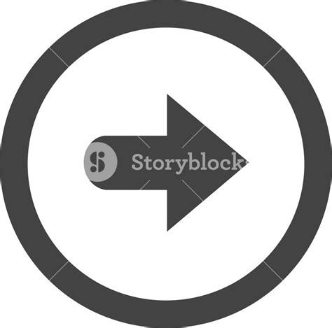 Button Next Glyph Icon Royalty Free Stock Image Storyblocks