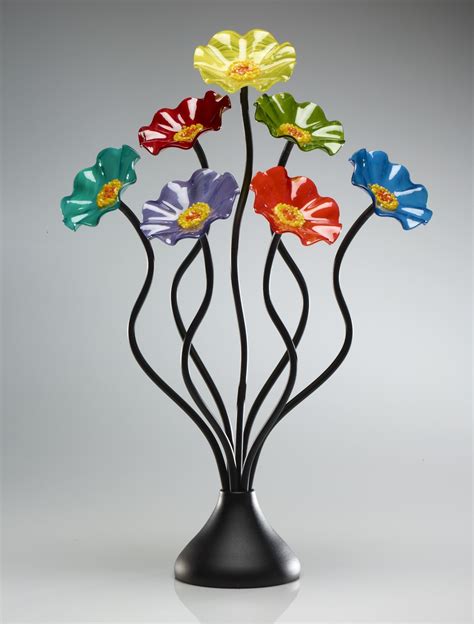 Seven Flower Rainbow Bouquet By Scott Johnson And Shawn Johnson Art