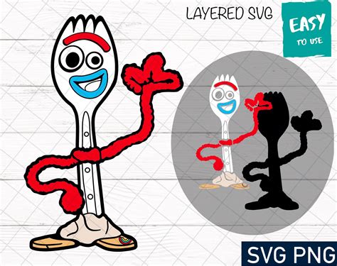 Cartoon Character SVG Cricut Svg Clipart Layered SVG Files | Etsy in