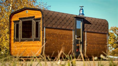 Tiny House Pod Delivered Ready To Live In Youtube