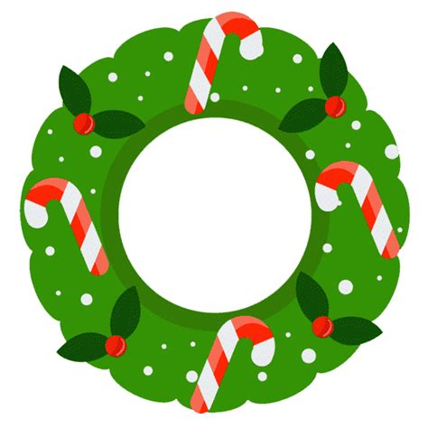 Free Cute Christmas Wreath Clipart For Your Holiday Decorations