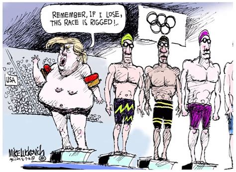 Opinion From Trump To Clinton To Russia These Political Cartoons Go